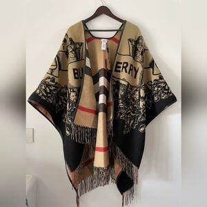 Burberry Reversible Cashmere Cape